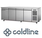 COLDLINE - SMART - KØLEBORD MED 4 LÅGER